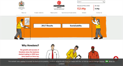 Desktop Screenshot of howdenjoinerygroupplc.com